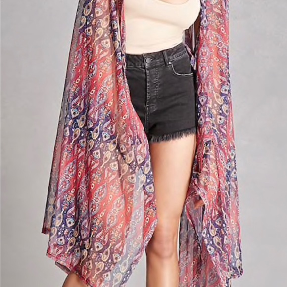 Cute Forever 21 KIMONO - Picture 6 of 6